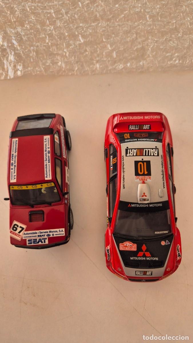 Scalextric: COCHES SCX - SEAT FURA Y MITSUBISHI LANCER