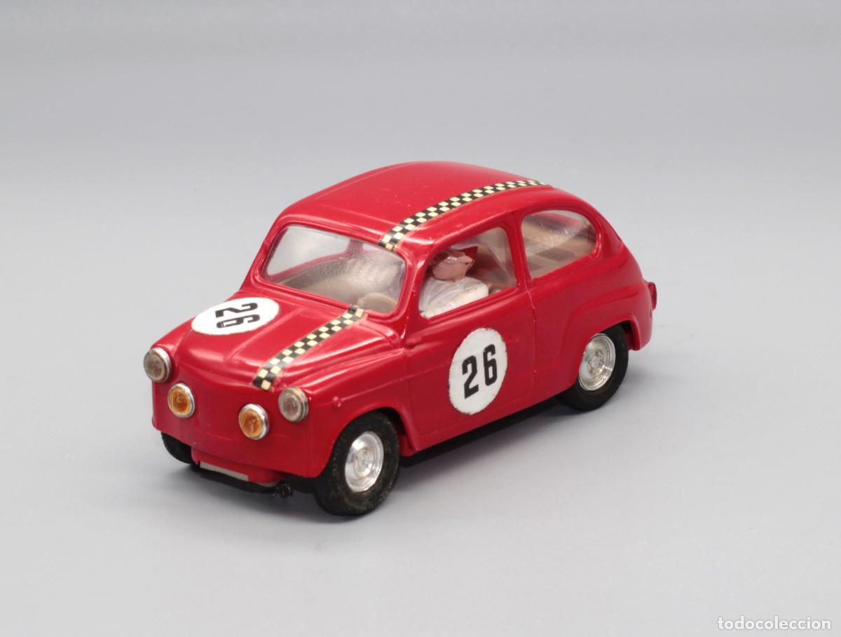 Scalextric: Seat 600 C-31 rojo 1&ordf; serie Exin Scalextric