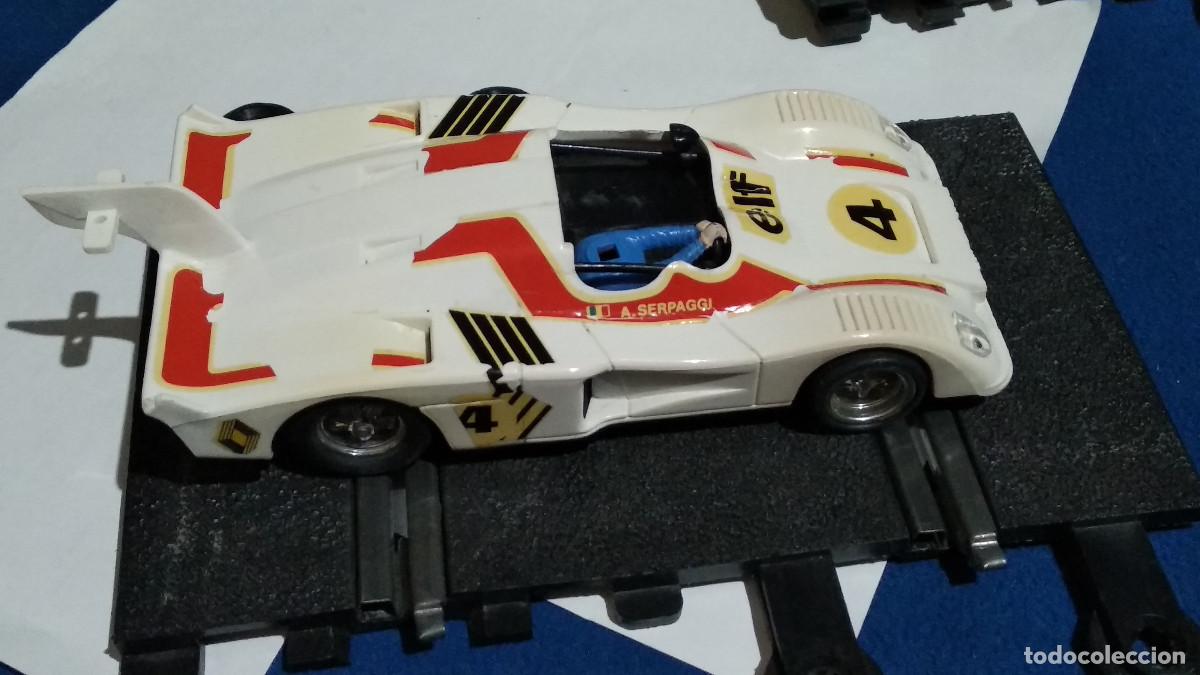 Scalextric: SLOT SCALEXTRIC EXIN RENAULT ALPINE 2000 TURBO Para restaurar o desguace LO QUE TIENE ESTA BIEN -VER
