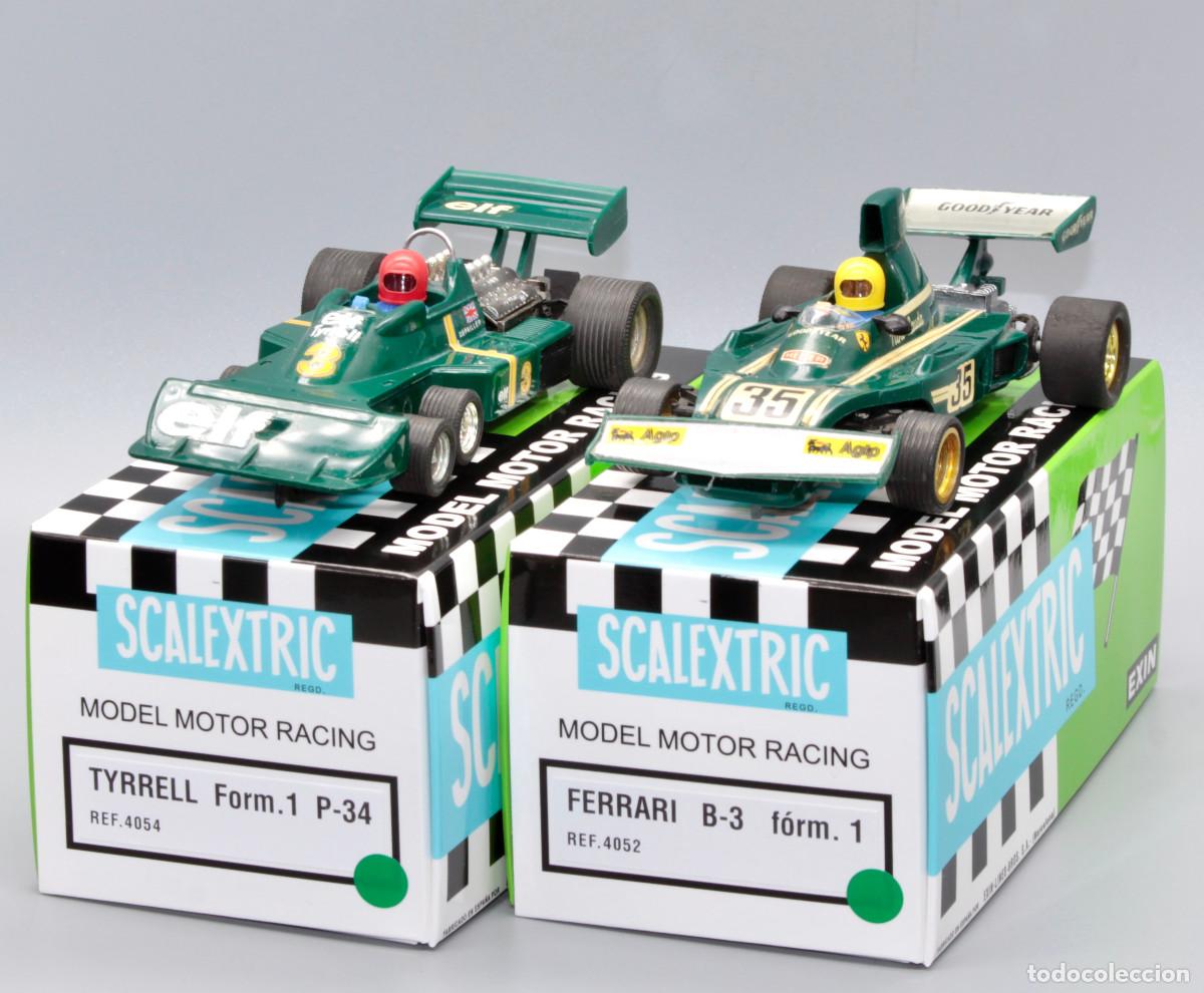 Scalextric: Lote Ferrari B3 + Tyrrell P34 Exin