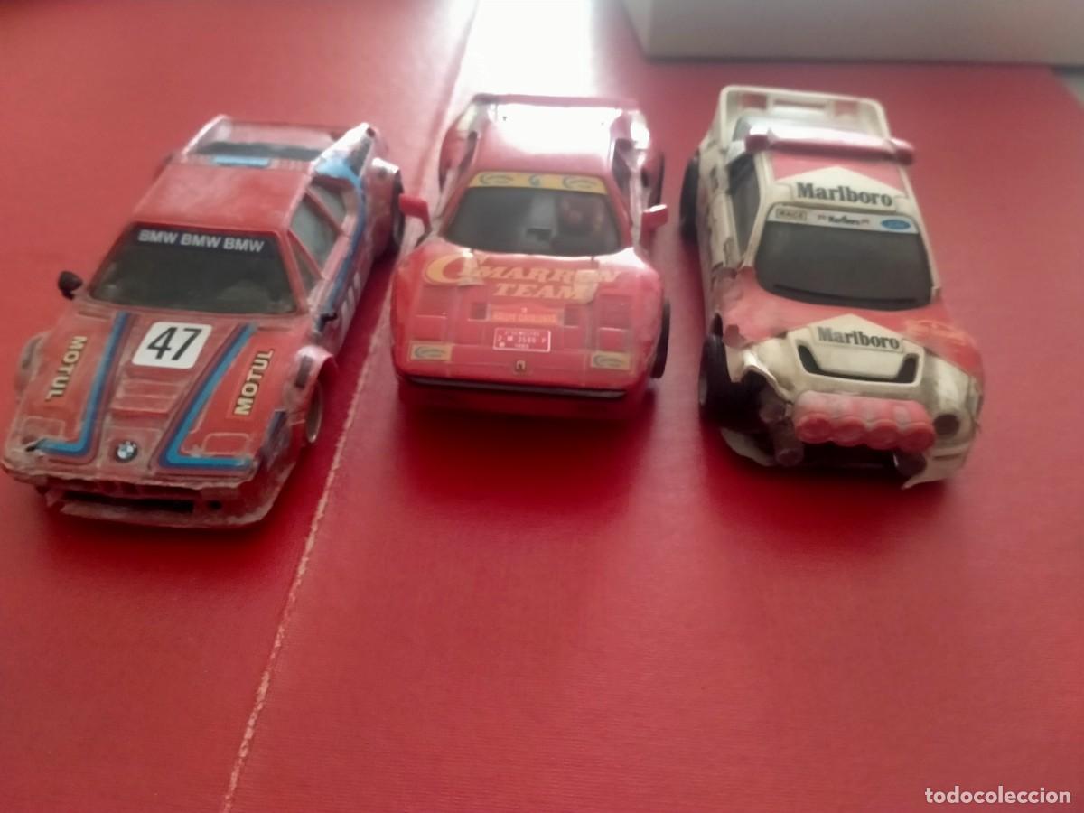 Scalextric: scalextric 3 coches y piezas sueltas - Foto 3