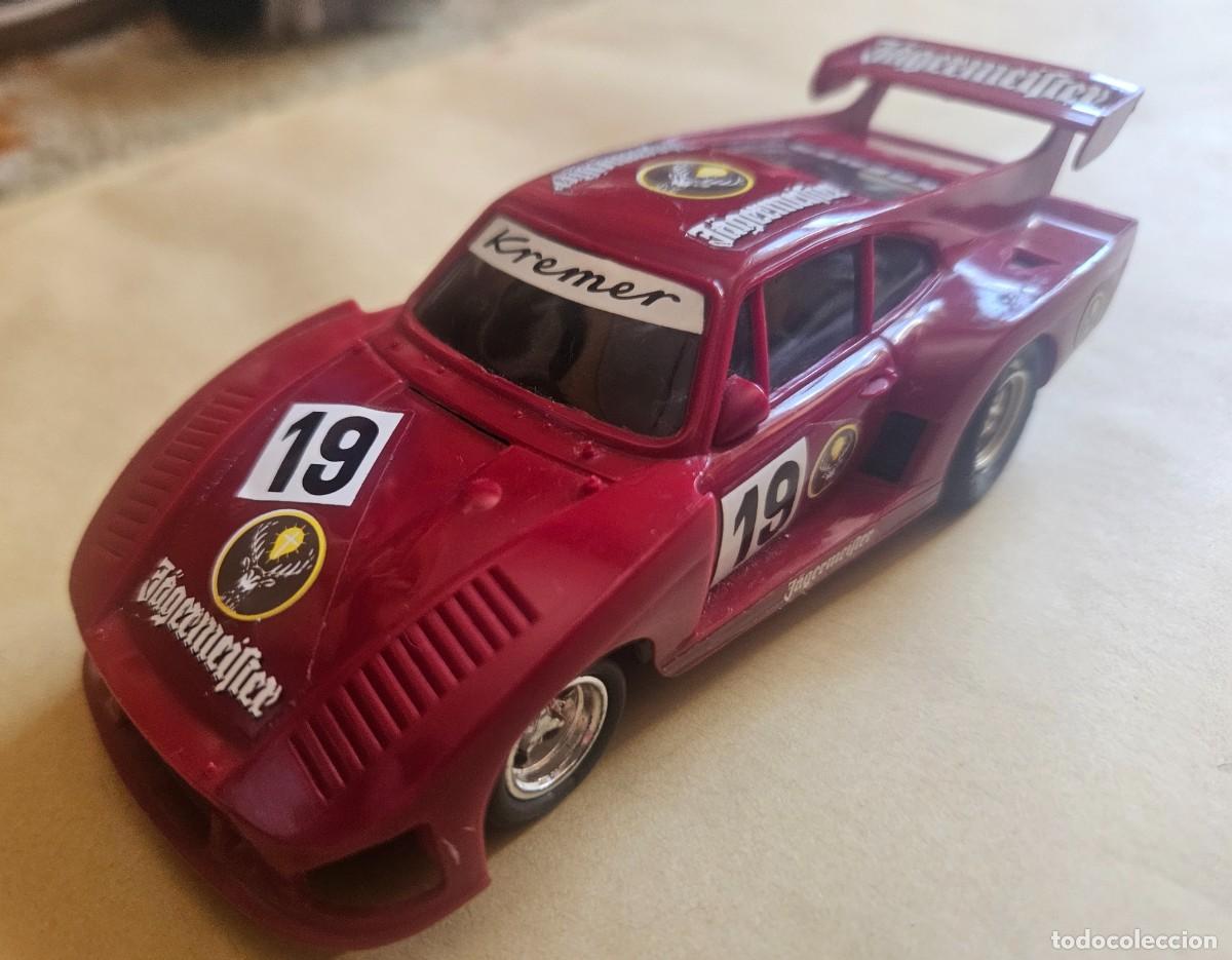 Scalextric: Porsche 935 ref. 4067 J&auml;germeifter 19 Kremer - Scalextric a&ntilde;os 80