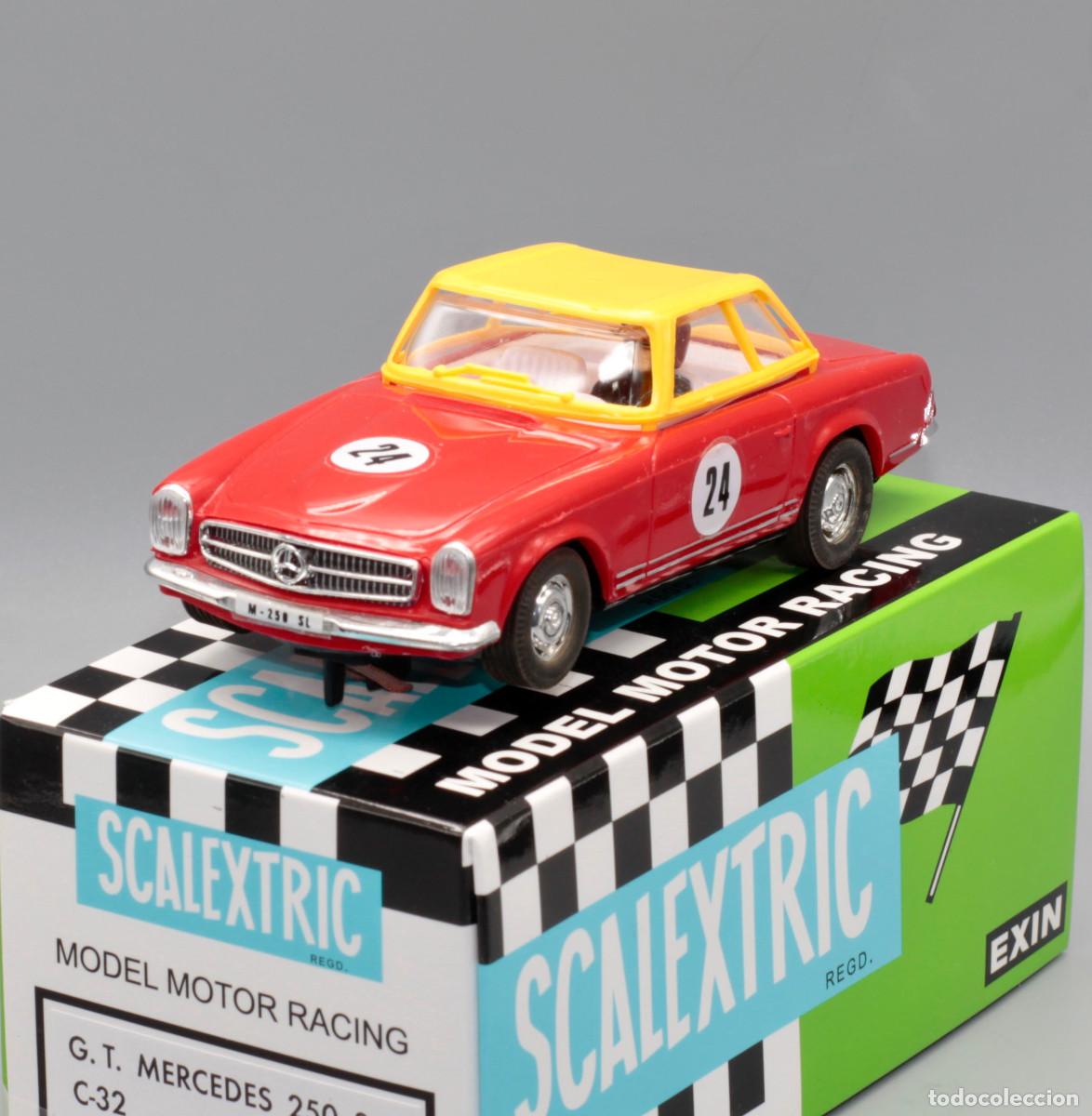 Scalextric: Mercedes 250 SL Vintage Scalextric Exin