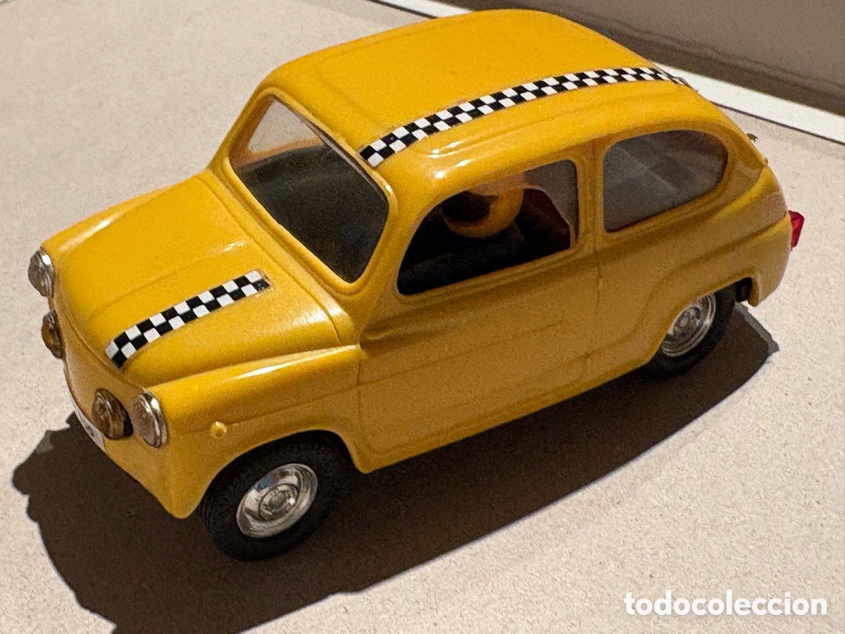 Scalextric: SEAT 600 amarillo original de Scalextric Exin