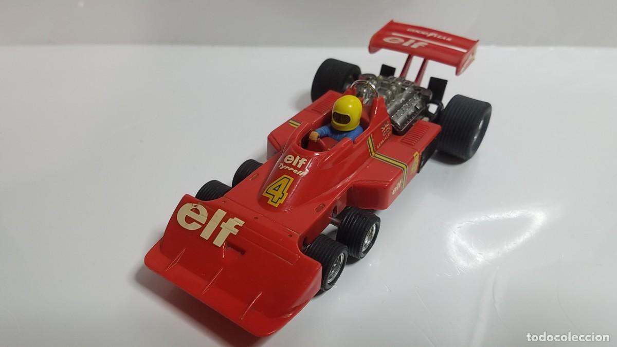 Scalextric: SLOT SCALEXTRIC EXIN FORD TYRRELL FORM1 P-34 6 RUEDAS ROJO REF. 4054