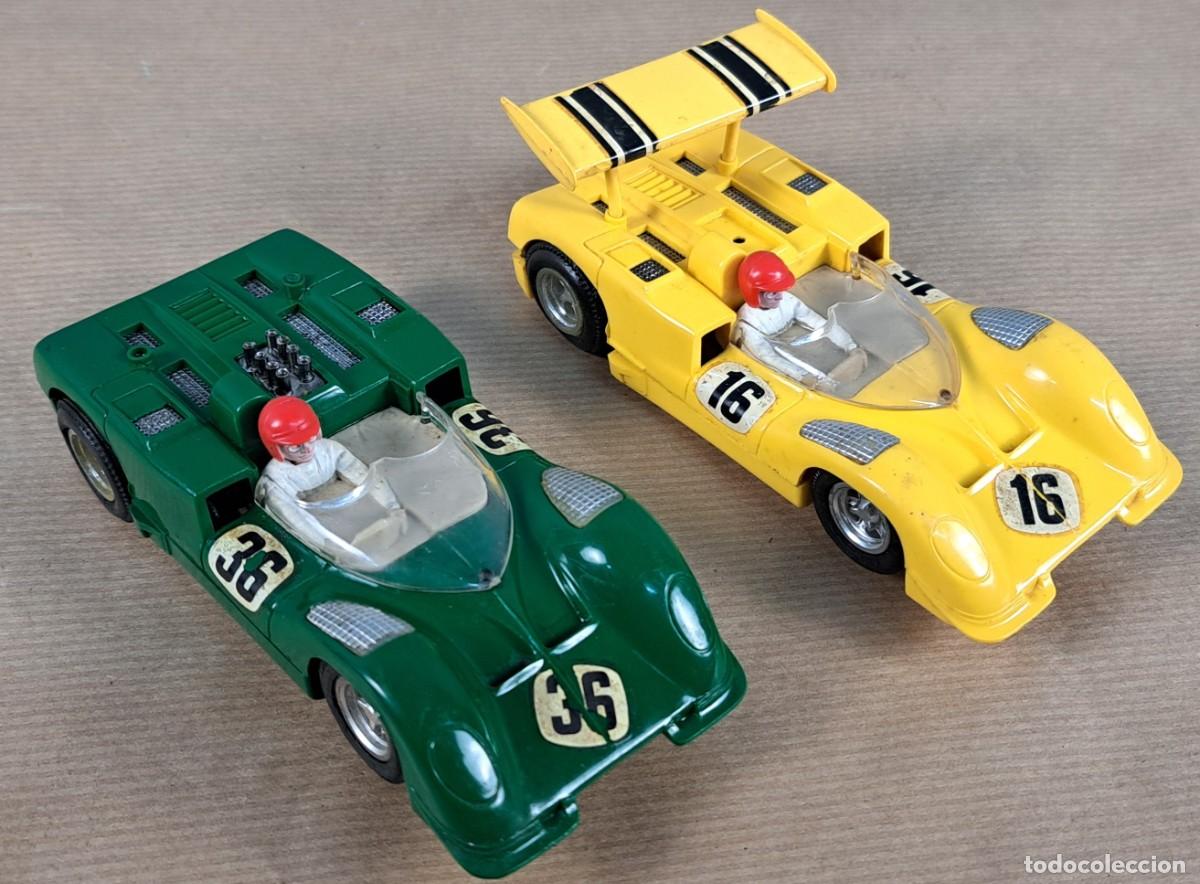 Scalextric: 2 coches Scalextric Chaparral GT Ref. C-40. A&ntilde;os 70-80