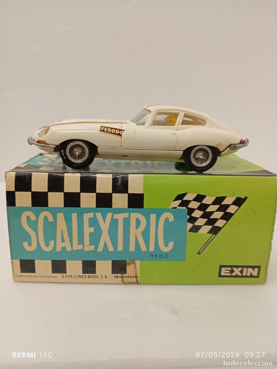 Scalextric: SCALEXTRIC EXIN G.T JAGUAR E REF 4034 CON SU CAJA ORIGINAL