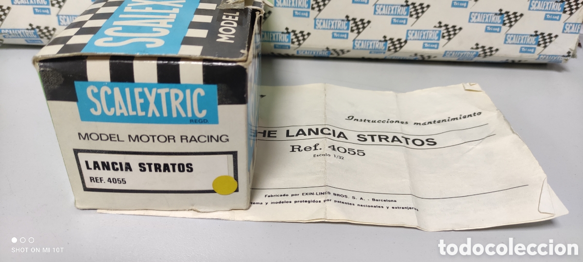 Scalextric: LANCIA STRATOS AMARILLO SCALEXTRIC EXIN