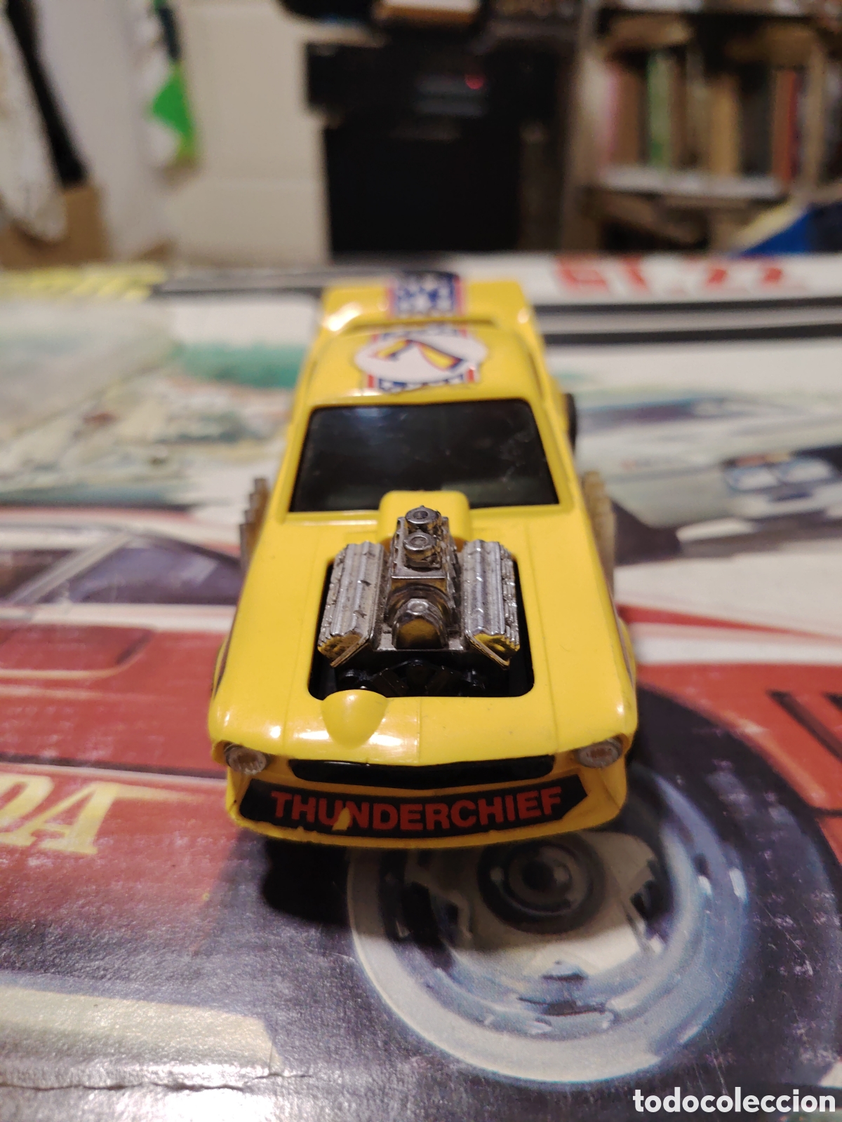Scalextric: Ford Mustang amarillo exin - Foto 2