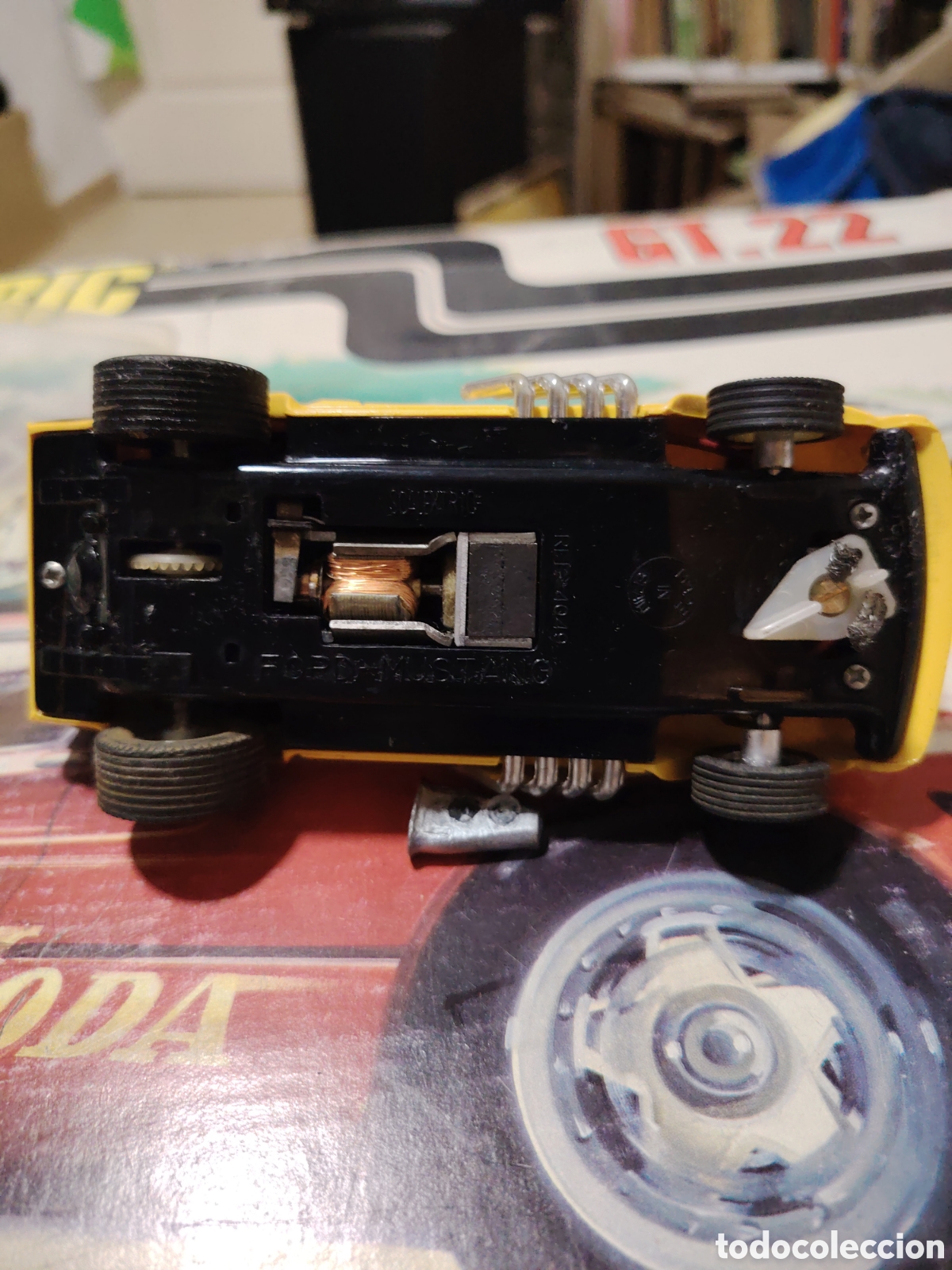 Scalextric: Ford Mustang amarillo exin - Foto 6