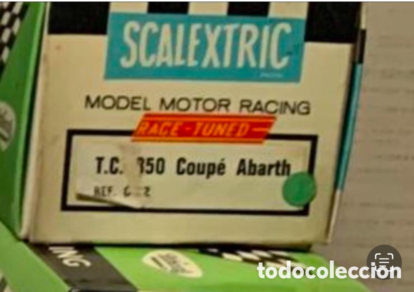 Scalextric: SCALEXTRIC EXIN CAJA E INSTRUCCIONES SEAT 850 COUPE
