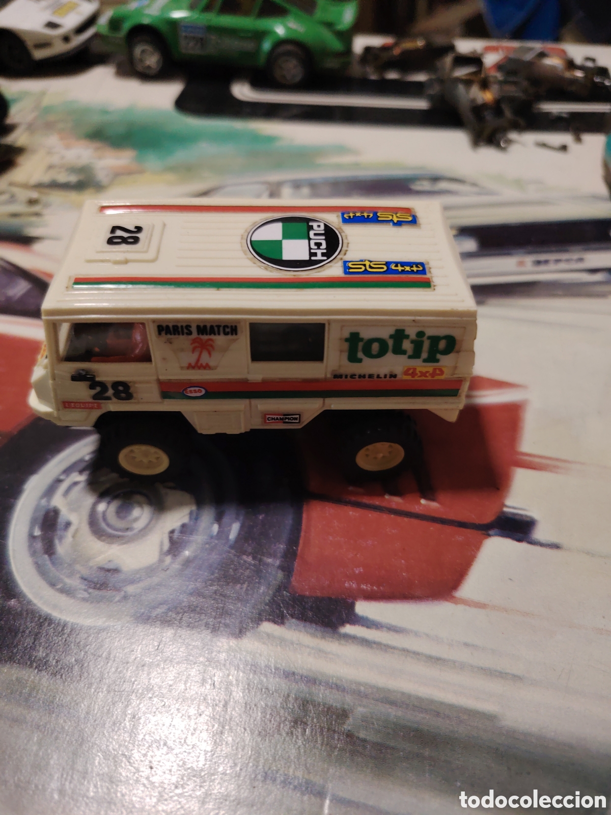 Scalextric: Pinzaguer blanco exin