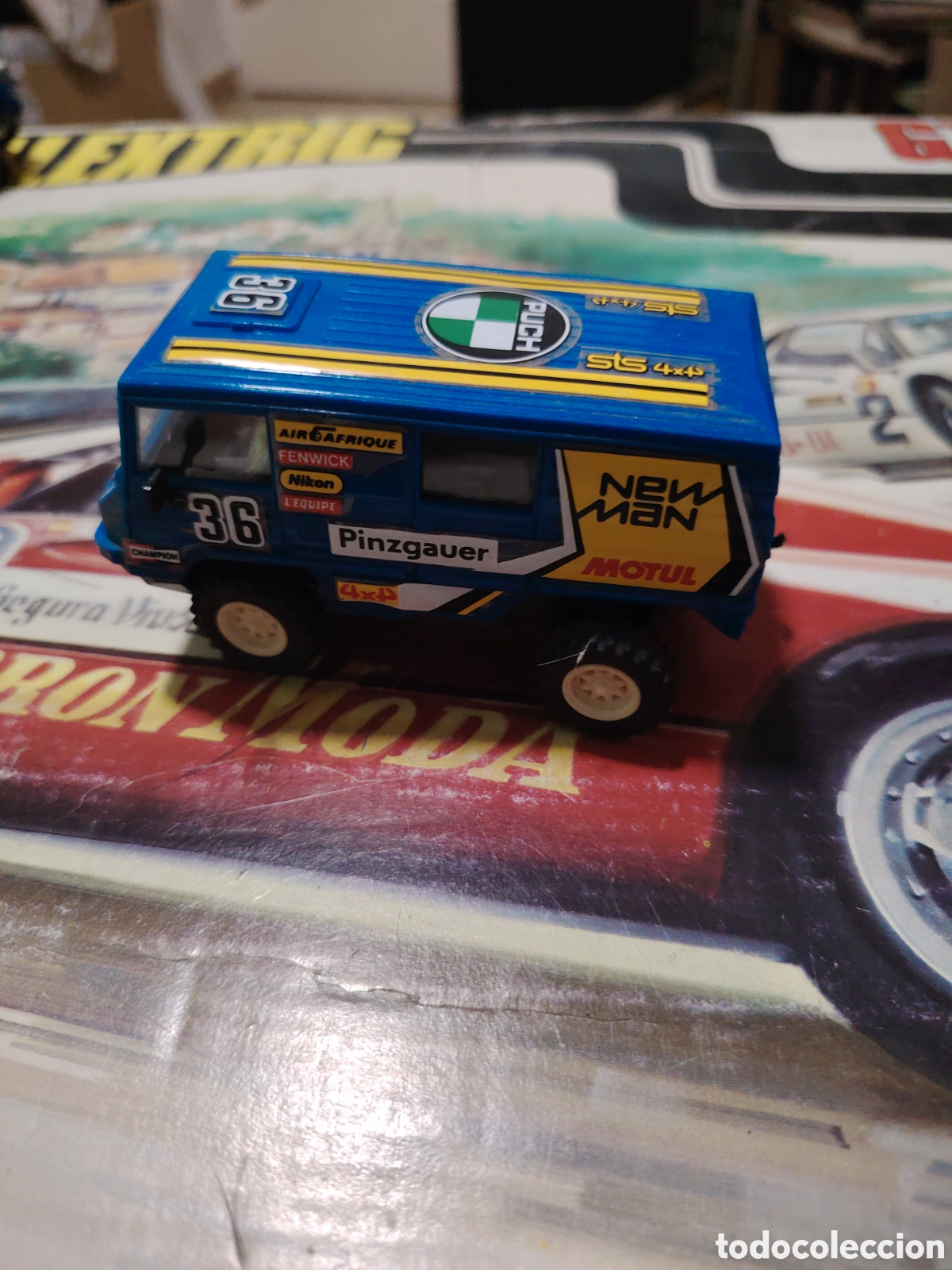 Scalextric: Pinzaguer azul exin sts