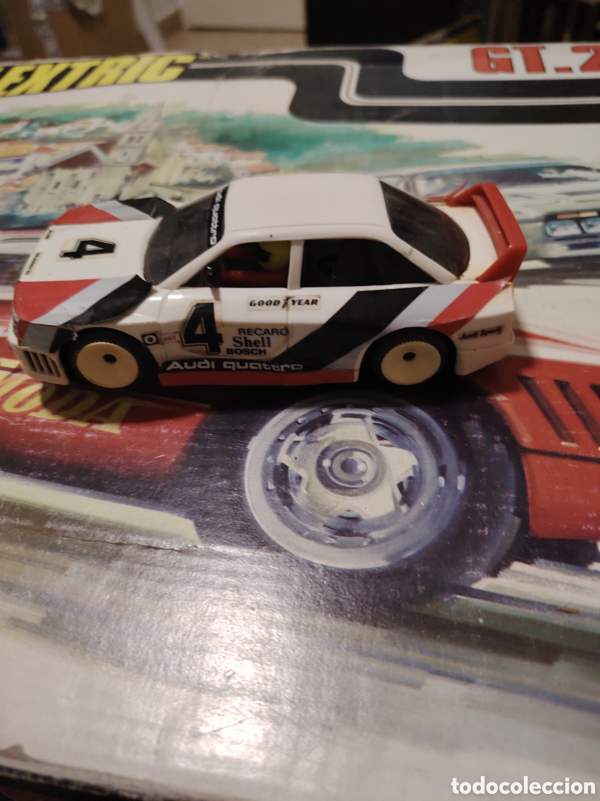 Scalextric: Audi 90 gto exin blanco