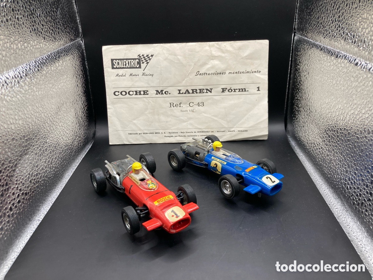 Scalextric: COCHE SCALEXTRIC MC LAREN F&Oacute;RMULA 1
