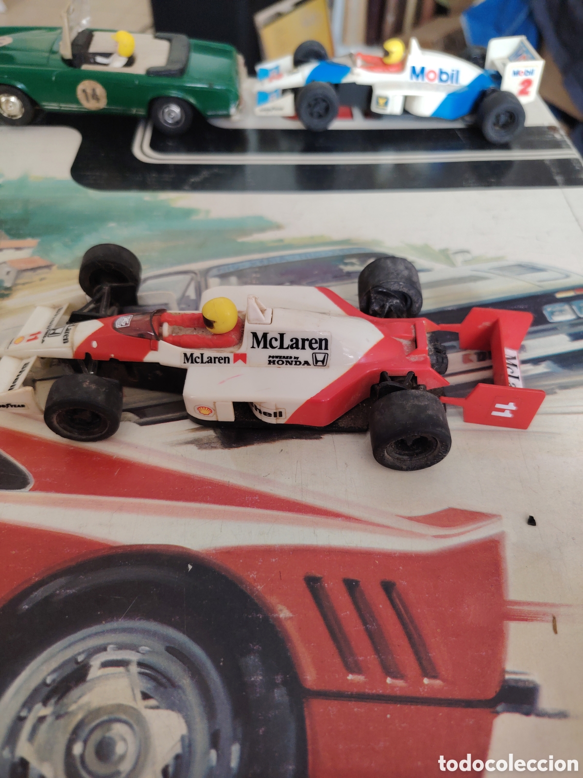 Scalextric: Mc laren mp4 exin blanco rojo - Foto 2