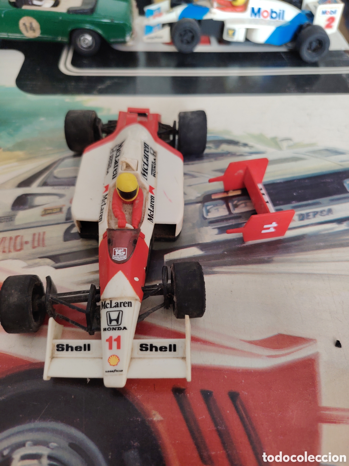 Scalextric: Mc laren mp4 exin blanco rojo - Foto 3