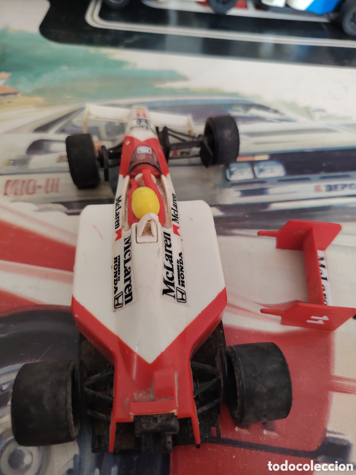 Scalextric: Mc laren mp4 exin blanco rojo - Foto 4