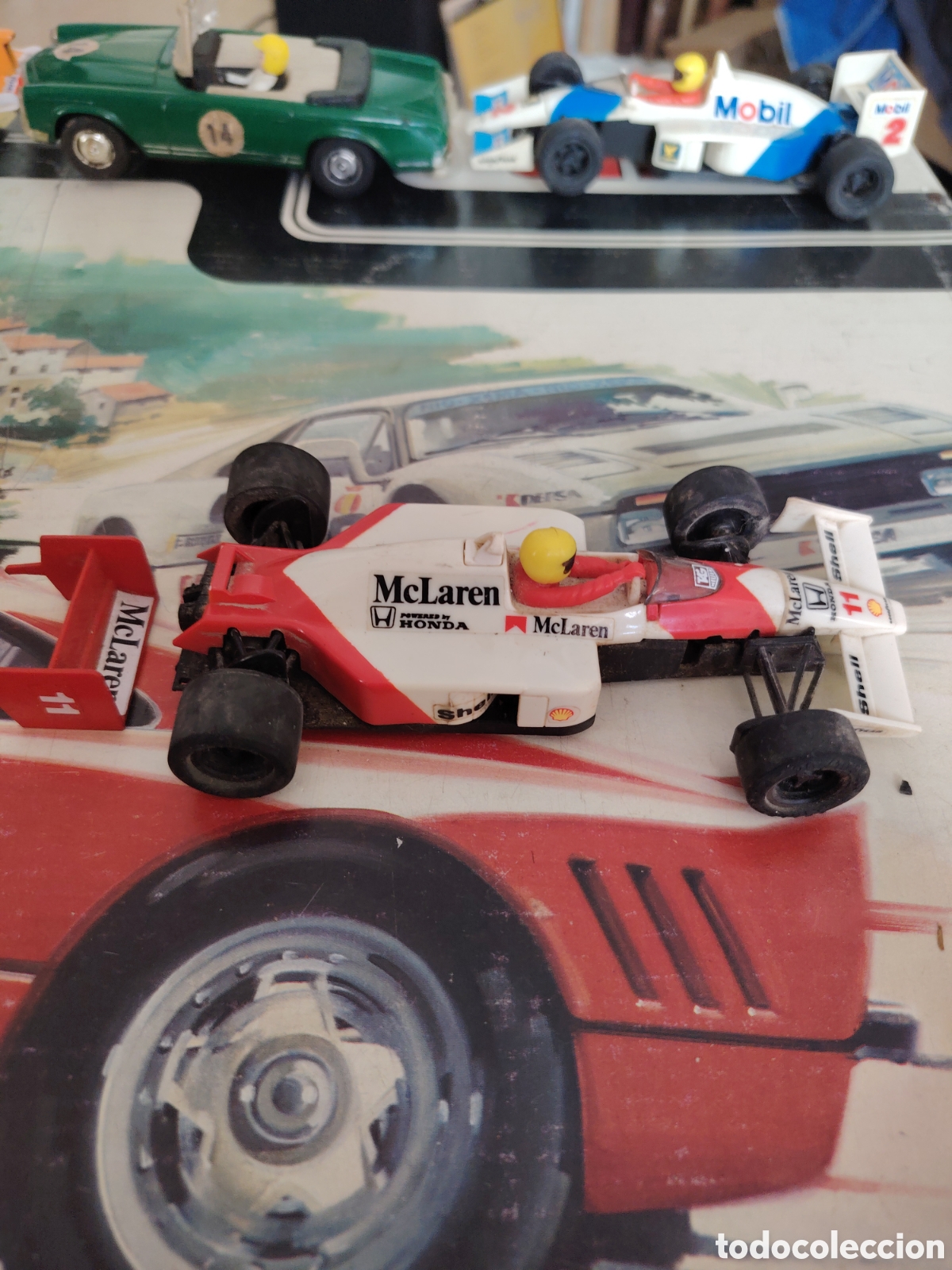 Scalextric: Mc laren mp4 exin blanco rojo - Foto 1