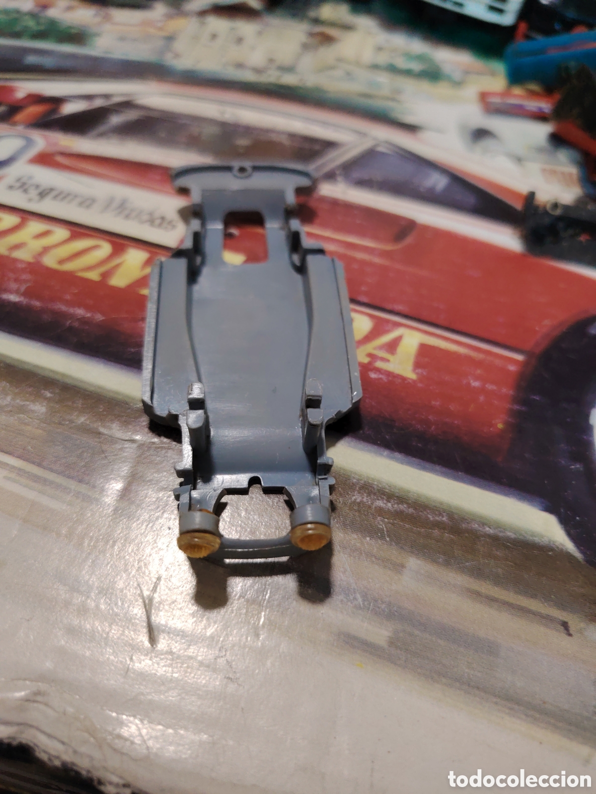 Scalextric: Coche 600 azul exin para restaurar - Foto 6