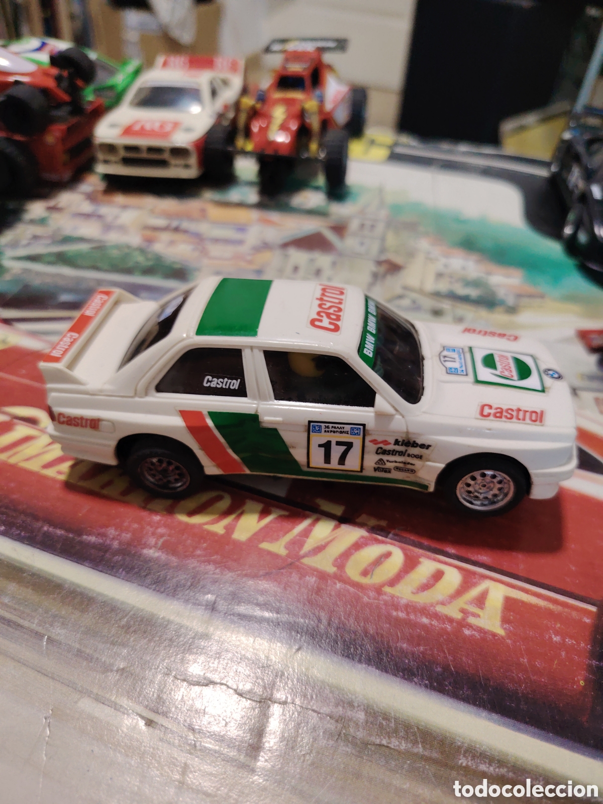 Scalextric: Bmw m3 exin castrol blanco