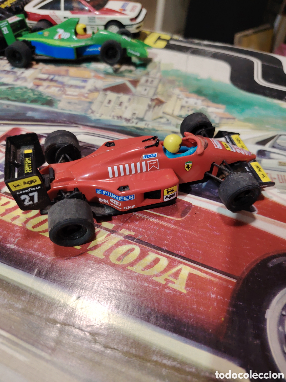 Scalextric: Ferrari f1 87 rojo exin