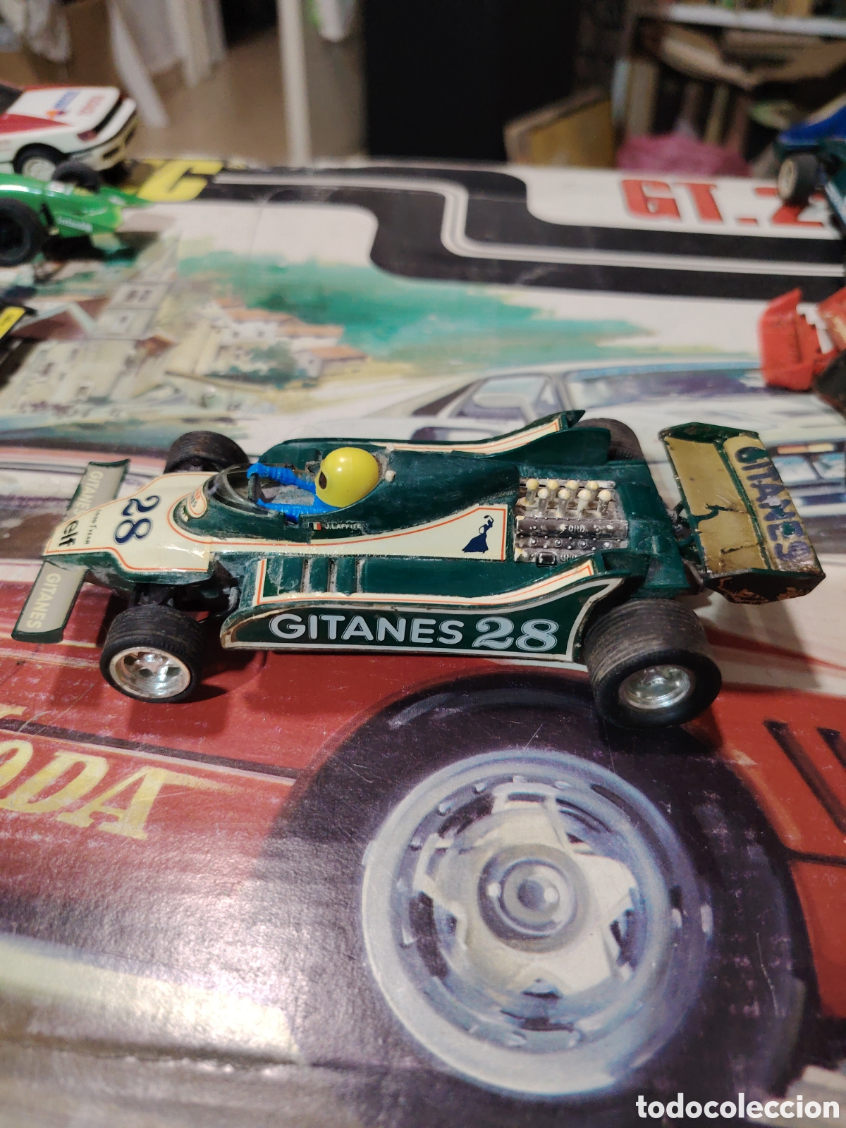 Scalextric: Ligier js 11 verde exin - Foto 2