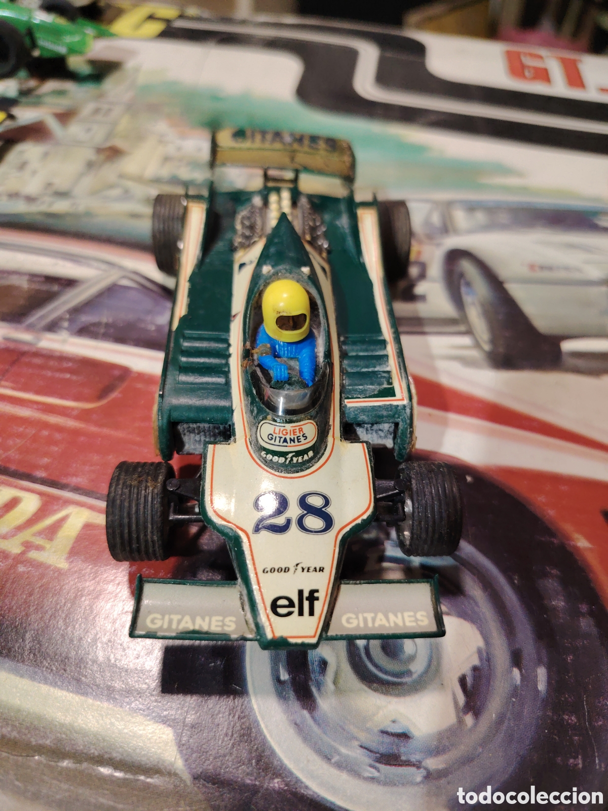 Scalextric: Ligier js 11 verde exin - Foto 4