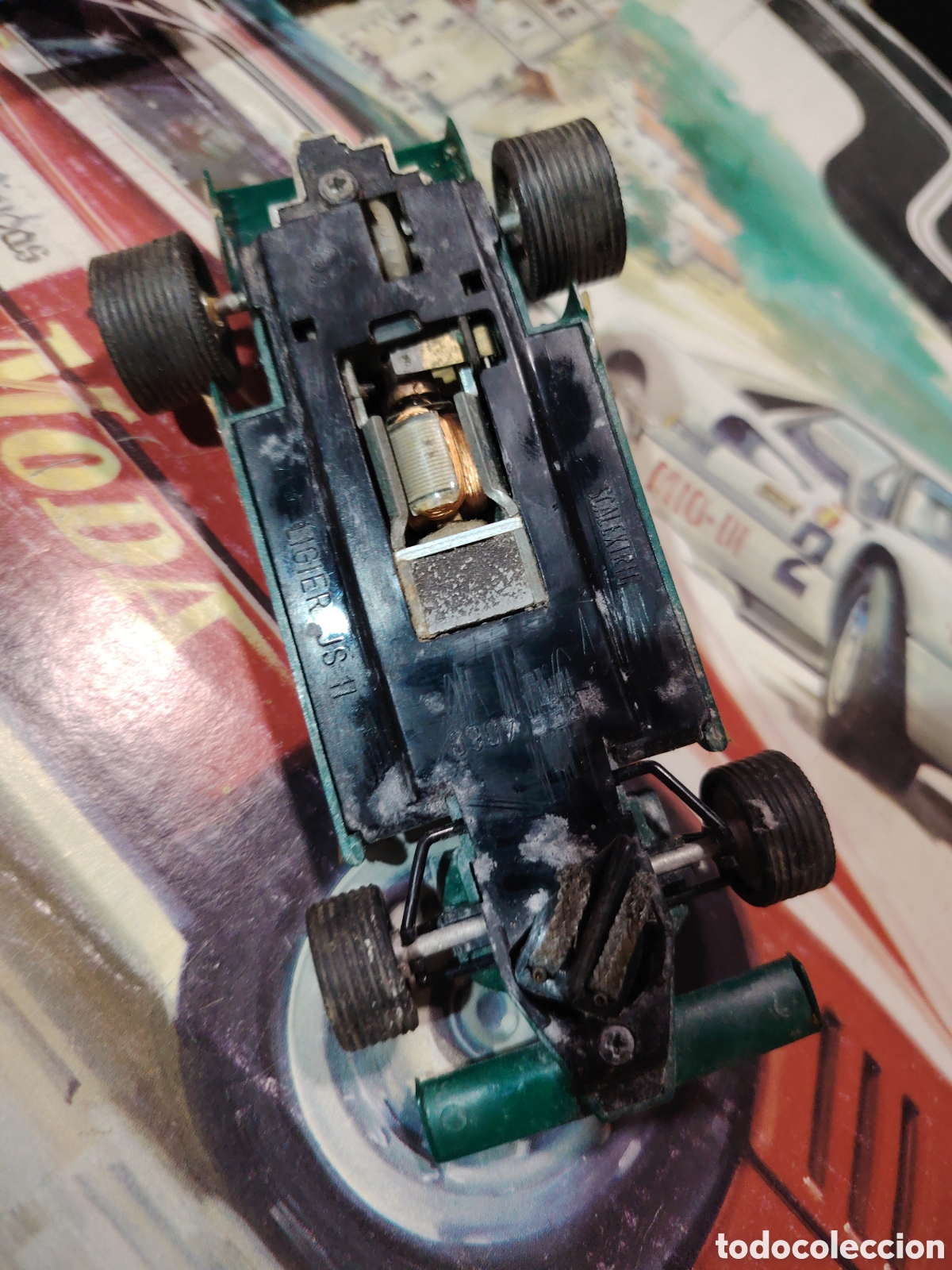 Scalextric: Ligier js 11 verde exin - Foto 5