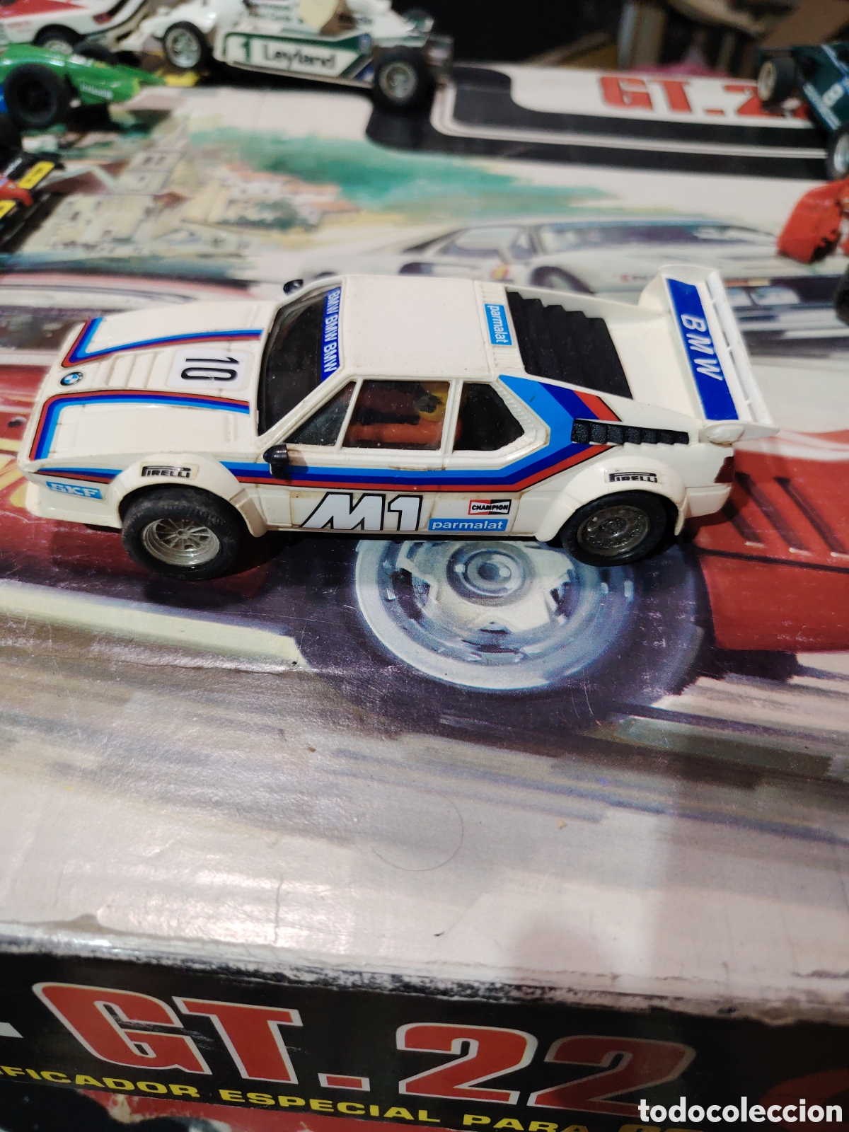 Scalextric: Bmw m1 blanco exin ....