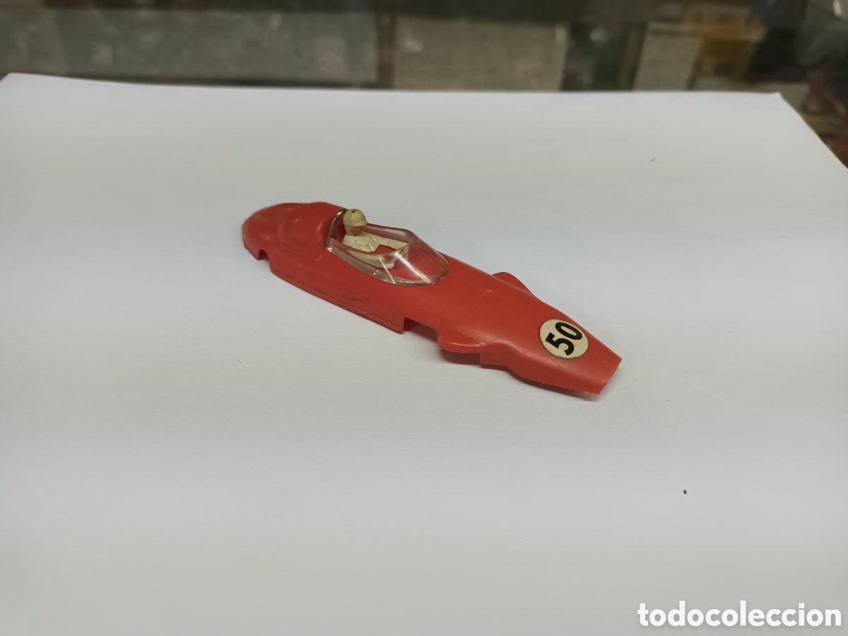 Scalextric: Carroceria cooper roja slot