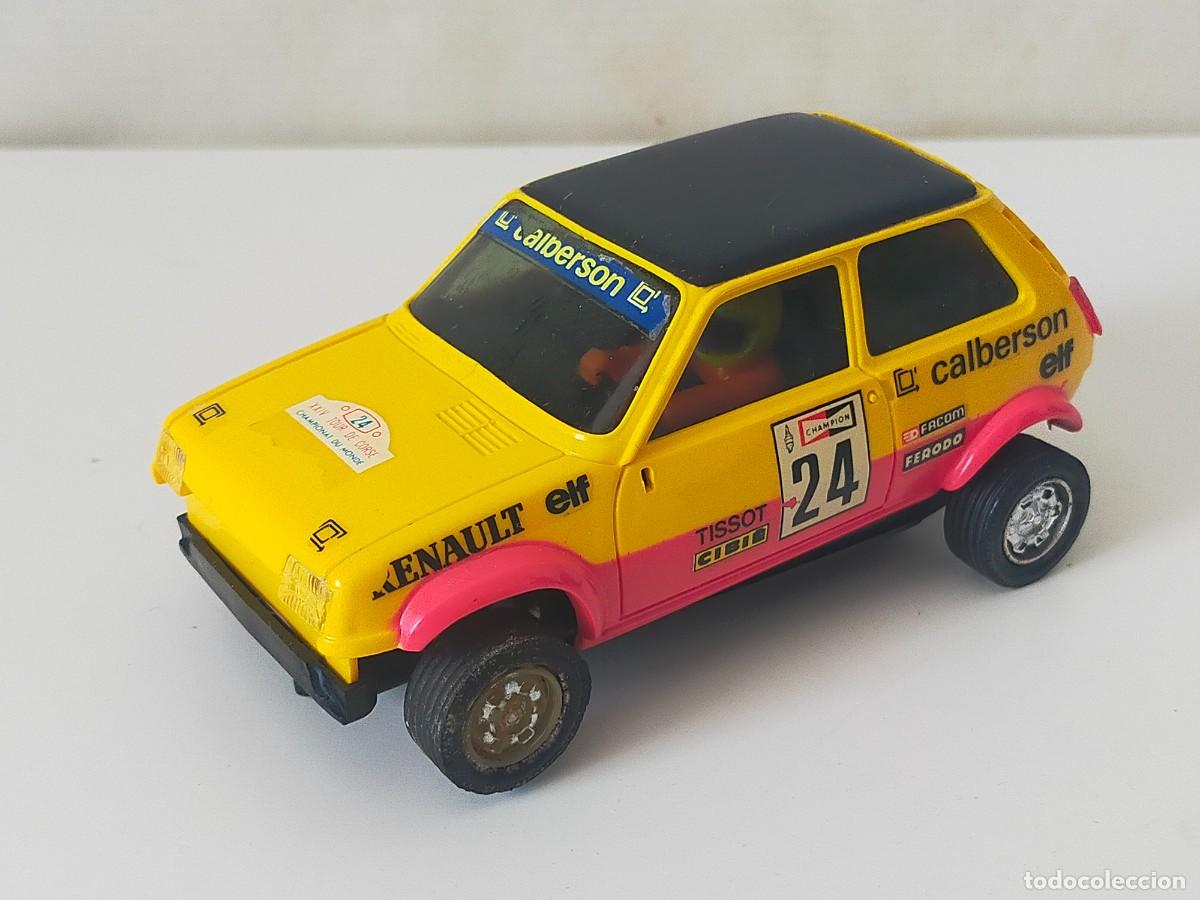 Scalextric: SCALEXTRIC EXIN: RENAULT 5 CALBERSON Ref 4062 - A&ntilde;o 1981. Original Exin
