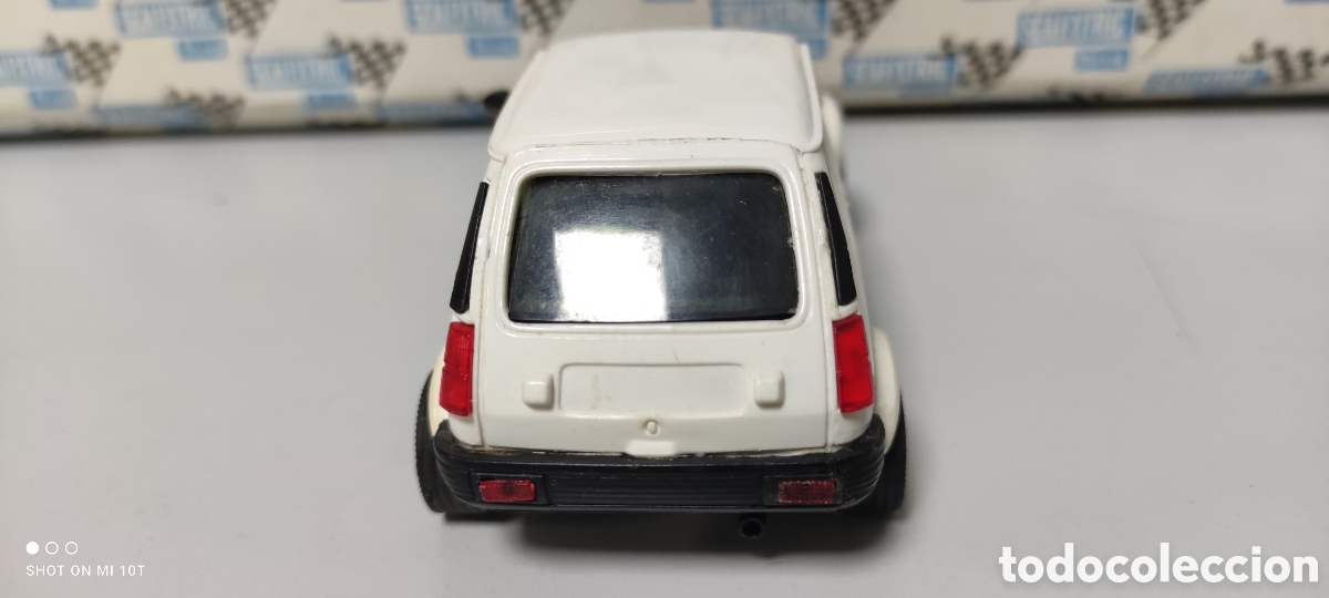 Scalextric: RENAULT 5 BLANCO SCALEXTRIC EXIN - Foto 3