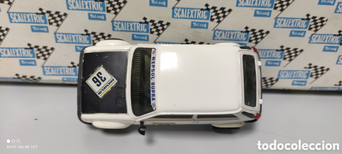 Scalextric: RENAULT 5 BLANCO SCALEXTRIC EXIN - Foto 5