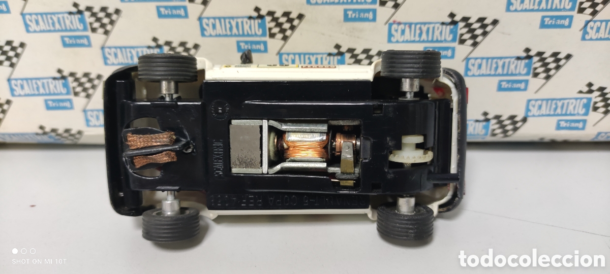 Scalextric: RENAULT 5 BLANCO SCALEXTRIC EXIN - Foto 6