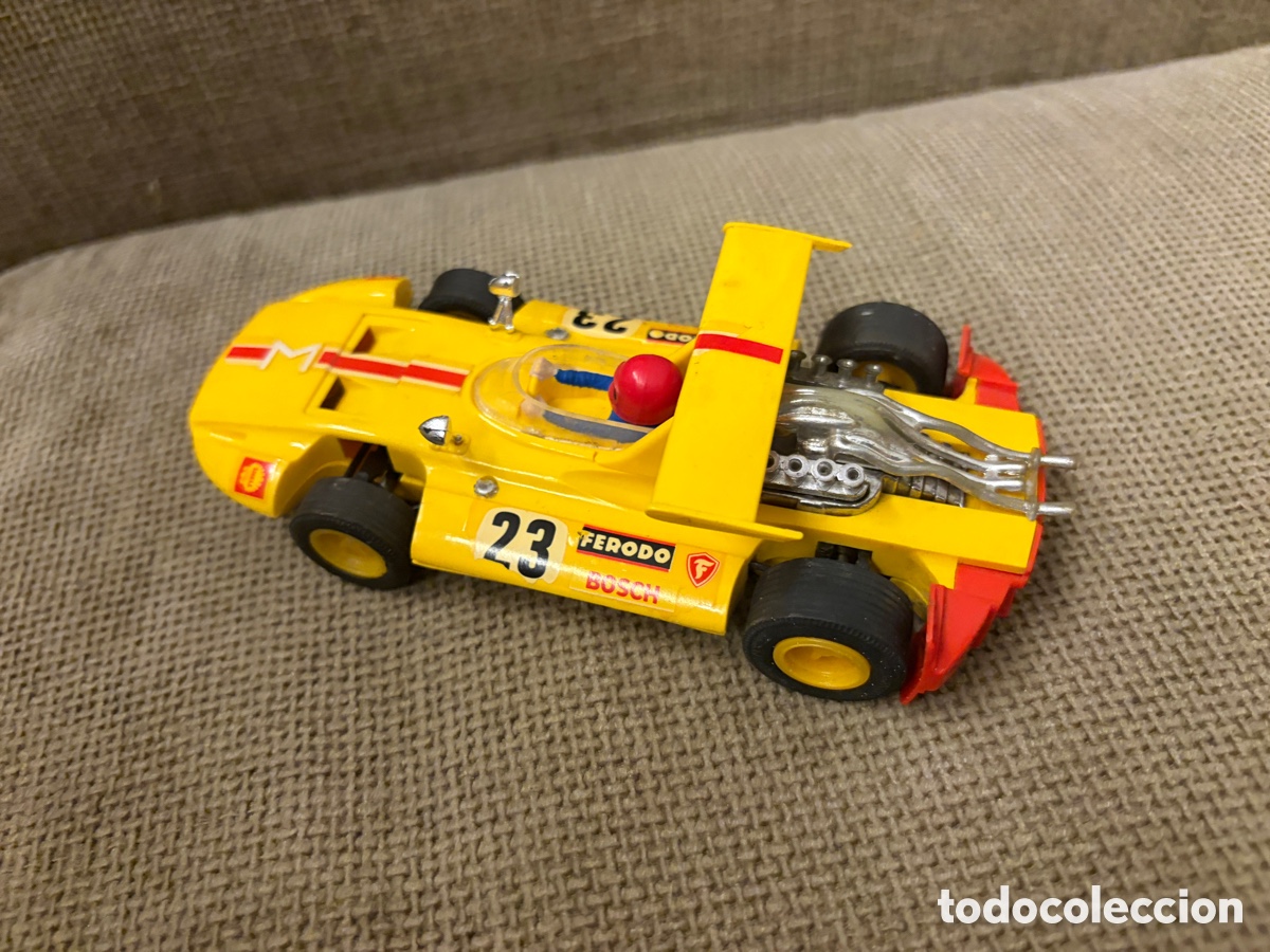 Scalextric: Coches Sigma EXIN REF C 47 amarillo N 23 SCALEXTRIC - Foto 3