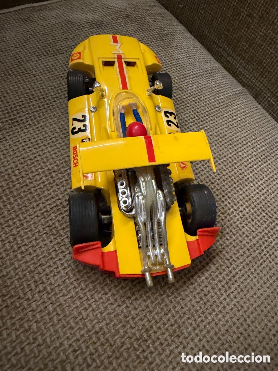 Scalextric: Coches Sigma EXIN REF C 47 amarillo N 23 SCALEXTRIC - Foto 4