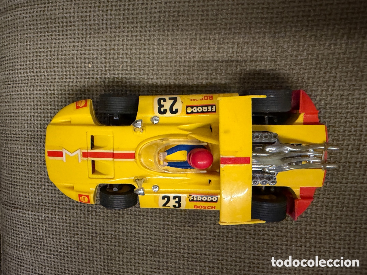 Scalextric: Coches Sigma EXIN REF C 47 amarillo N 23 SCALEXTRIC - Foto 7
