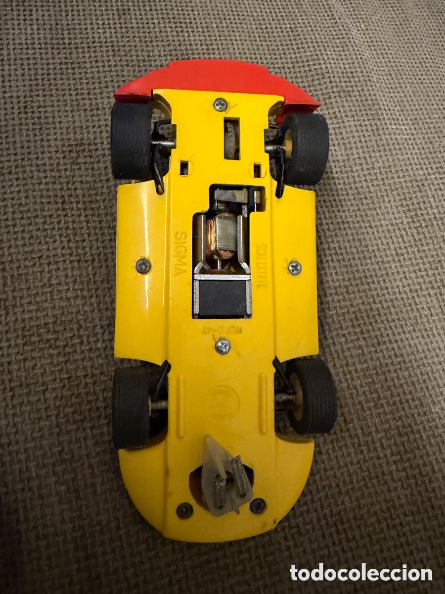 Scalextric: Coches Sigma EXIN REF C 47 amarillo N 23 SCALEXTRIC - Foto 12