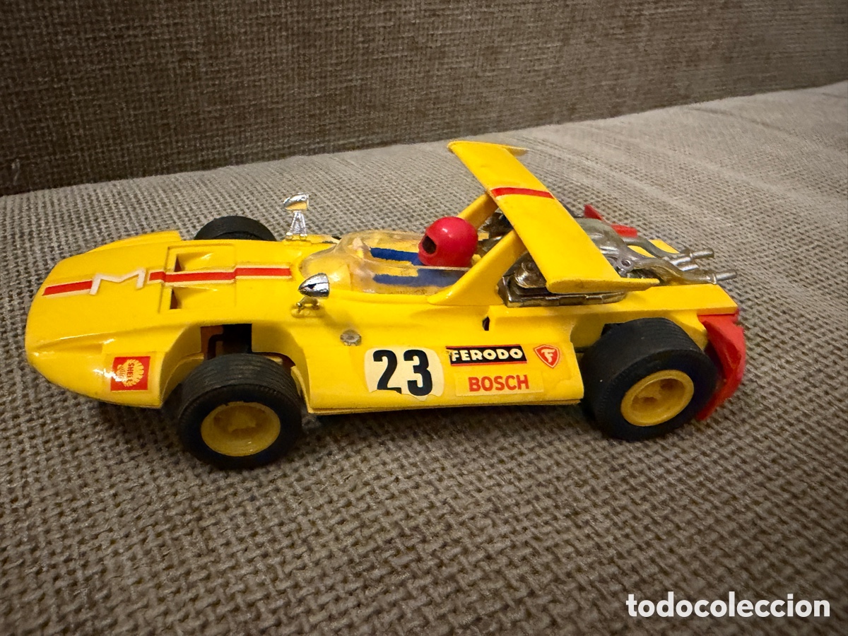 Scalextric: Coches Sigma EXIN REF C 47 amarillo N 23 SCALEXTRIC - Foto 13