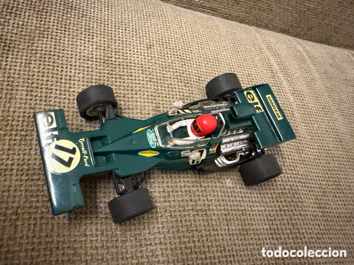 Scalextric: TYRRELL FORD VERDE Scalextric Exin, ref C 48 - Foto 4