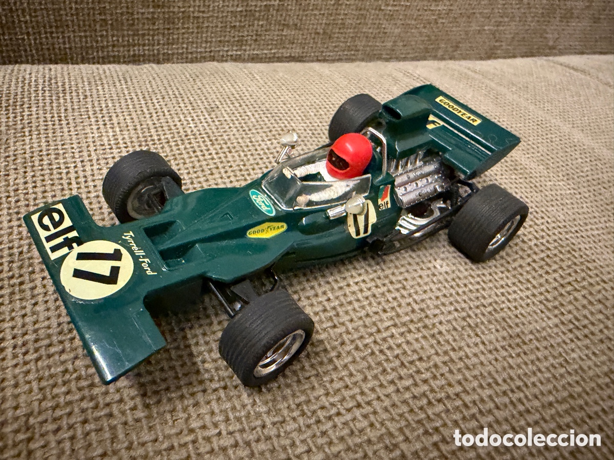 Scalextric: TYRRELL FORD VERDE Scalextric Exin, ref C 48 - Foto 6