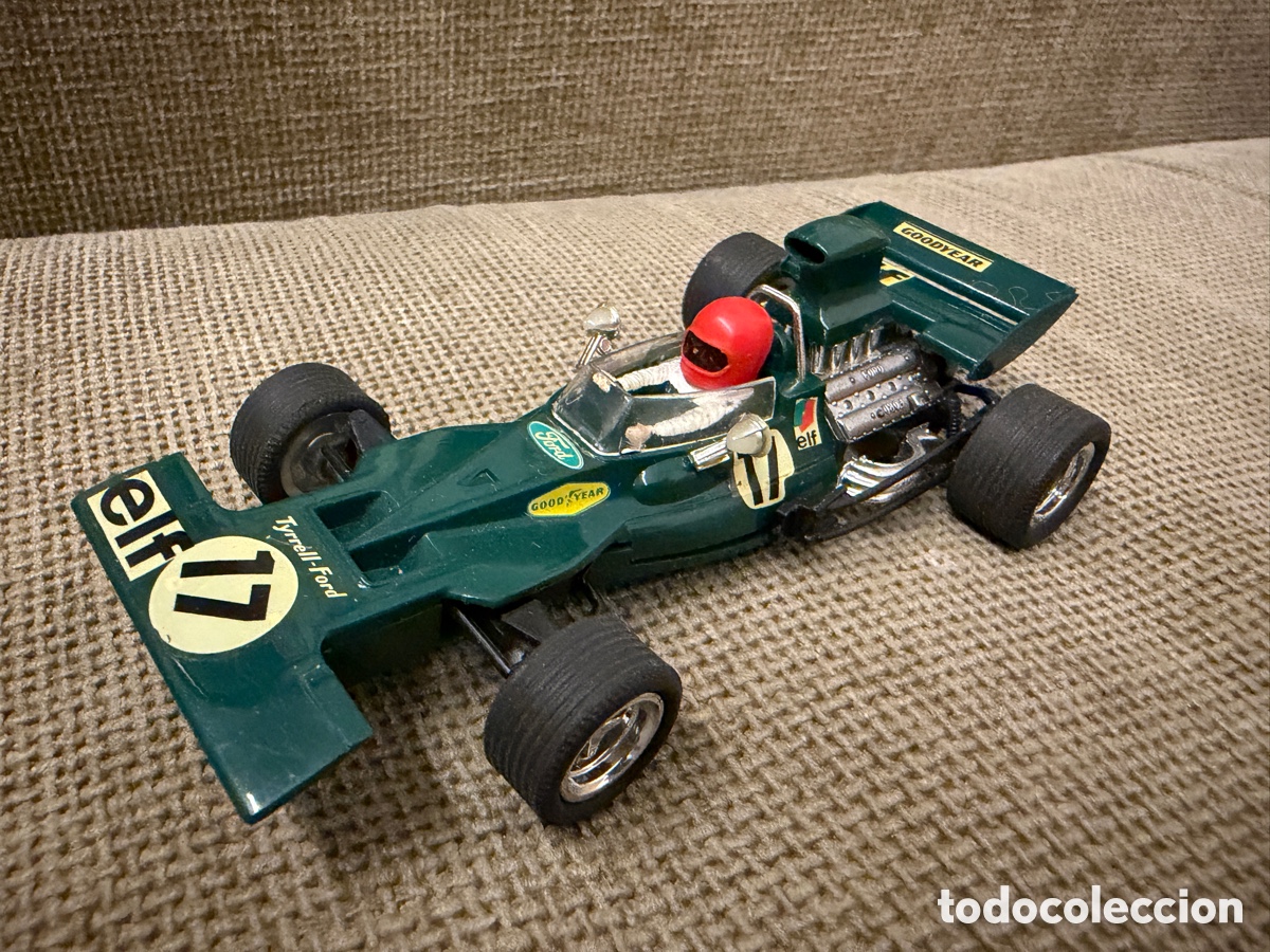 Scalextric: TYRRELL FORD VERDE Scalextric Exin, ref C 48