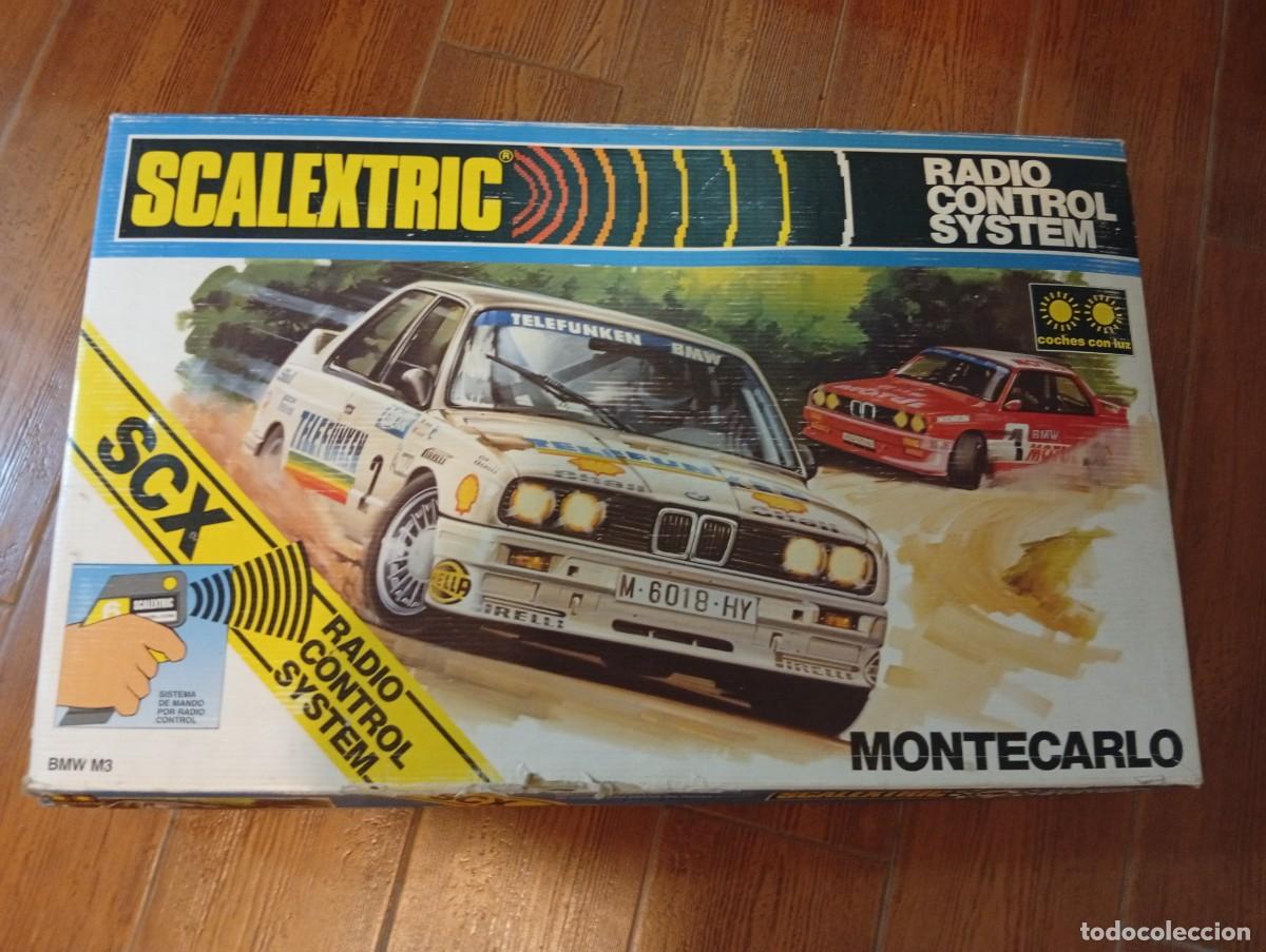 Scalextric: Circuito Scalextric Montecarlo BMW M3. EXIN a&ntilde;os 80.Completo.