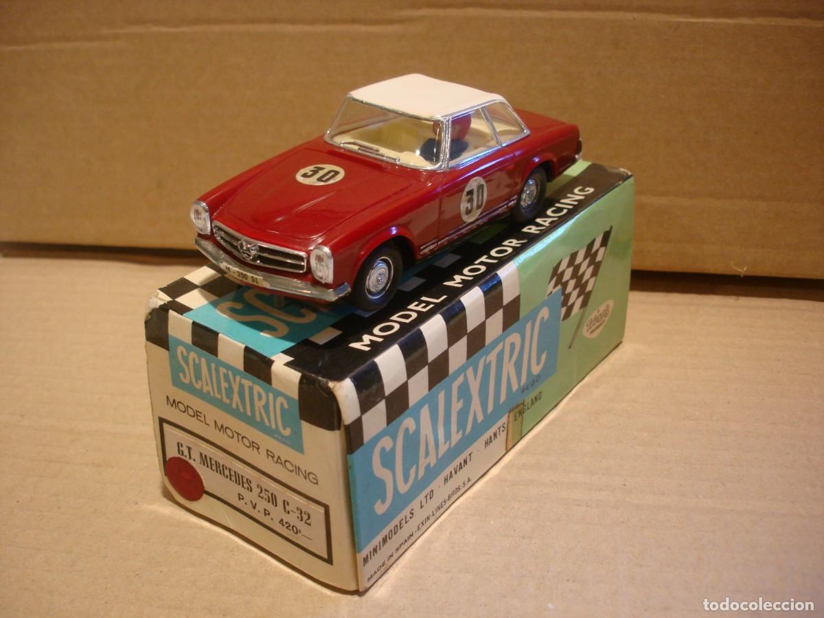 Scalextric: EXIN MERCEDES 250 SL REF C-32 CON SU CAJA