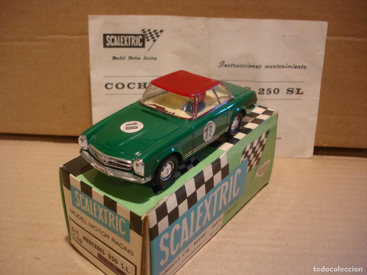 Scalextric: EXIN MERCEDES 250 SL REF C-32 CON SU CAJA E INSTRUCCIONES