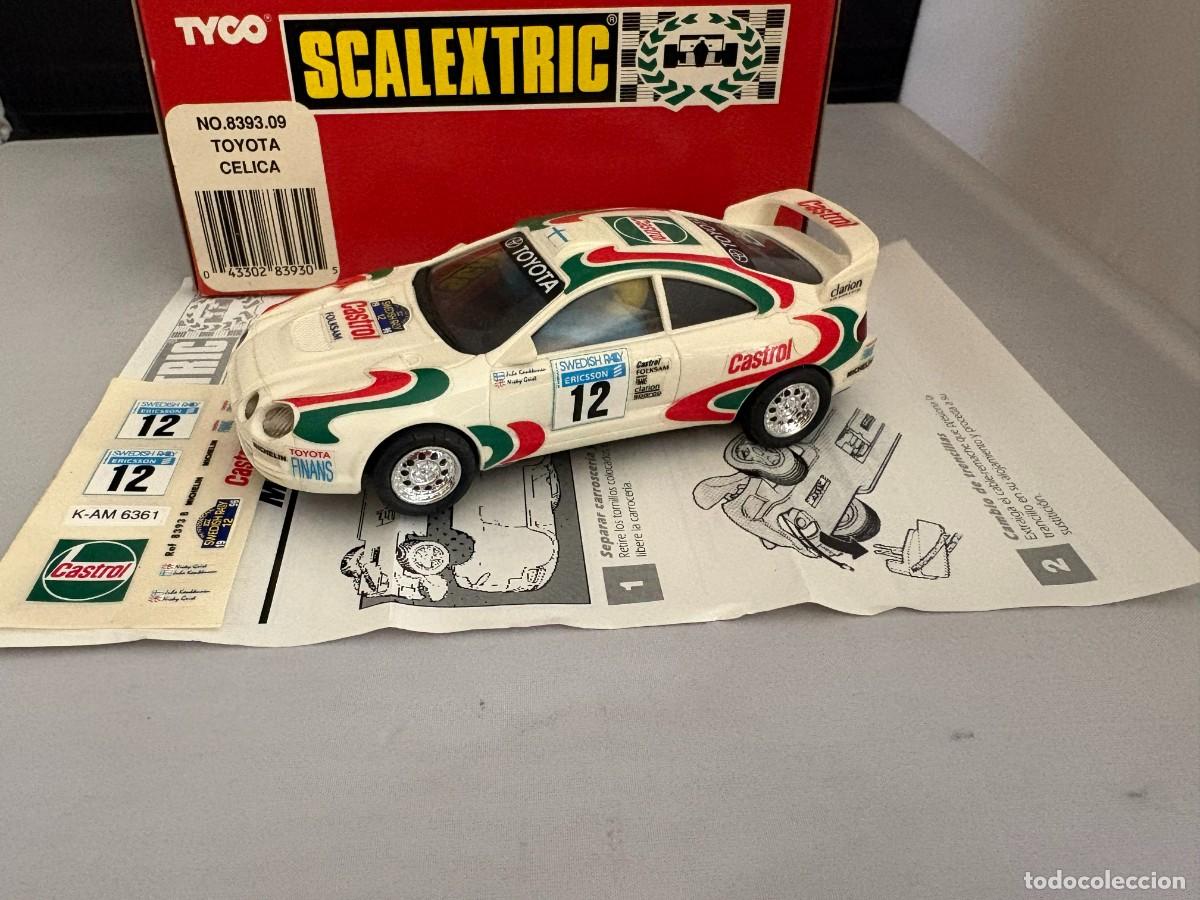 Scalextric: Exin Toyota Celica GT-Four ST205 Kankkunen Rallye Suecia 1996