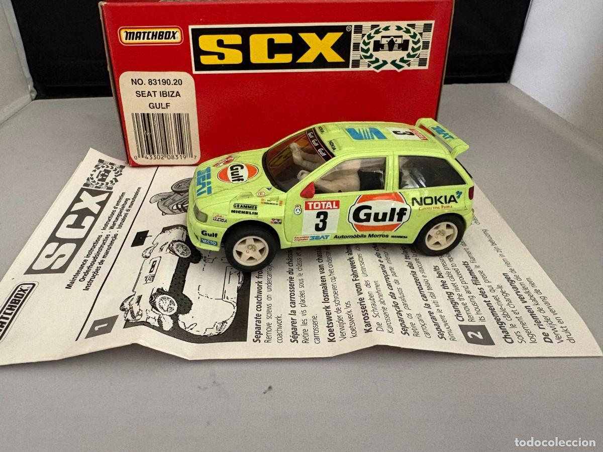 Scalextric: Exin Seat Ibiza Kit Car Gulf