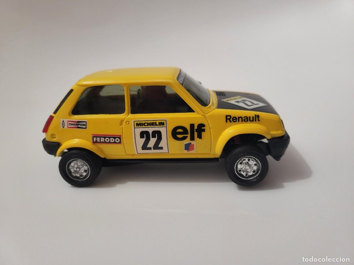 Scalextric: EXIN RENAULT 5 AMARILLO