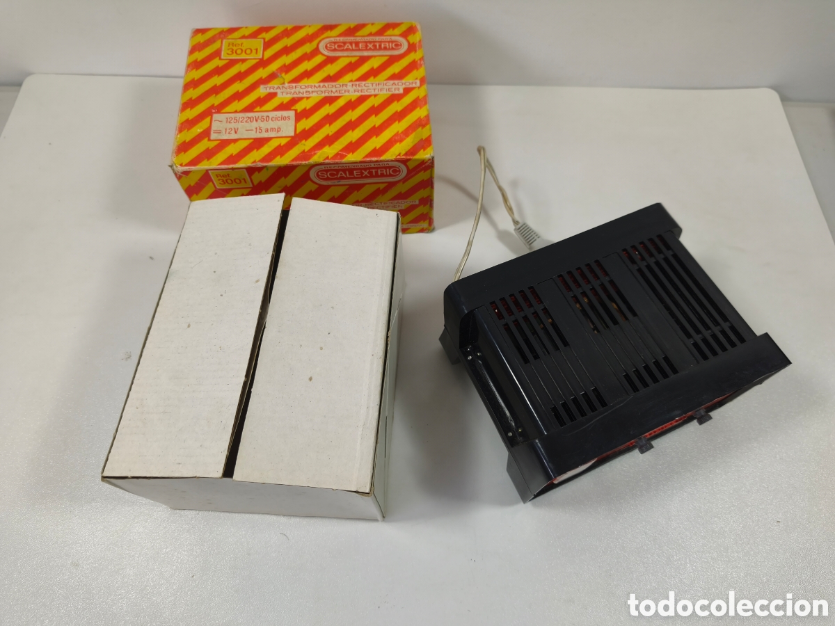 Scalextric: Transformador para Scalextric de Exin ref. 3001 Nuevo - Foto 4
